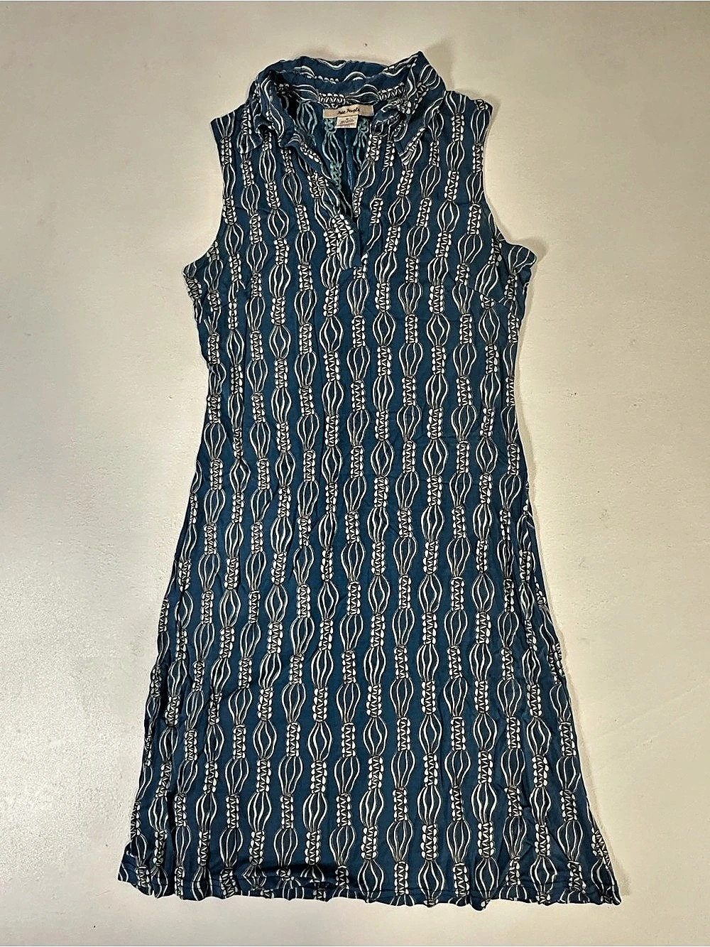 Free People Printed Mini Dress Size Medium